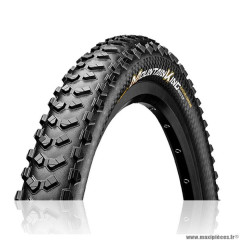 Pneu VTT 27.5x2.60 tringle souple marque Continental mountain king shieldwall tub ready 935 g. (65-584)