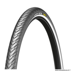 Pneu VTC 700x40 tringle rigide marque Michelin protek cross max couleur noir flanc réfléchissant (42-622)