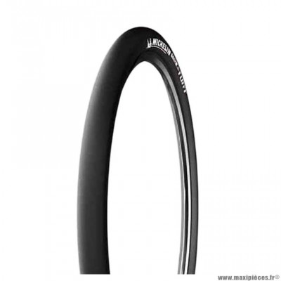 Pneu VTT 26x1.10 tringle souple marque Michelin wildrun'r advanced light slick couleur noir (28-559)