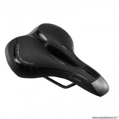 Selle vélo loisir marque Monte Grappa 6250 lyra mixte couleur noir type transam
