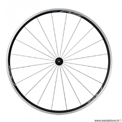 Roue vélo route 700 avant blocage jante couleur noir marque Shimano rs100 moyeu marque Shimano