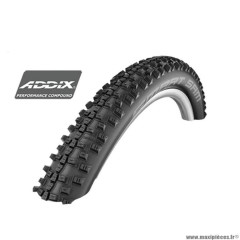 Pneu VTT 26x2.25 tringle rigide marque Schwalbe smart sam couleur noir performance addix 765g. (57-559) hs 476