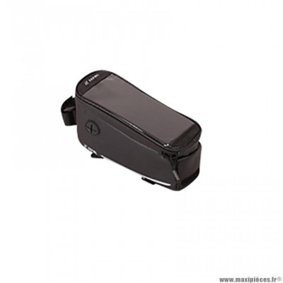 Sacoche vélo cadre marque Zéfal z console pack t1 couleur noir sur tube horizontal porte smartphone (0.8L)