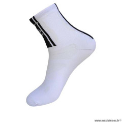 Socquettes marque FLR nylon couleur blanc hauteur 14cm 39/42