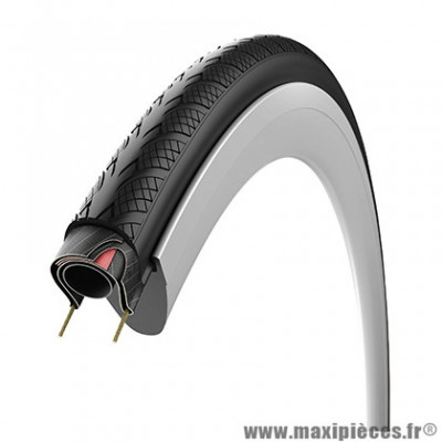 Pneu route 700x25 marque Vittoria zaffiro4 couleur noir tringle souple (25-622)