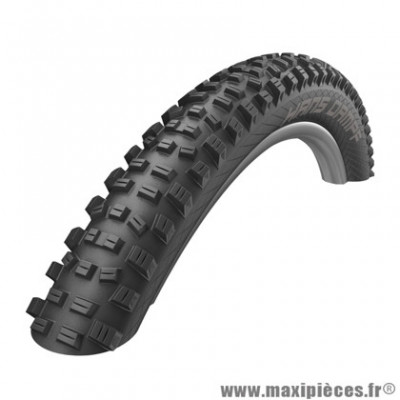 Pneu VTT 29x2.35 marque Schwalbe hans dampf addix performance couleur noir tringle souple tubeless-tubetype (60-622)