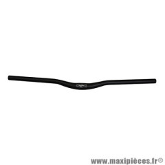 Cintre VTT demi releve marque Newton couleur alu noir mat 31,8mm l700mm