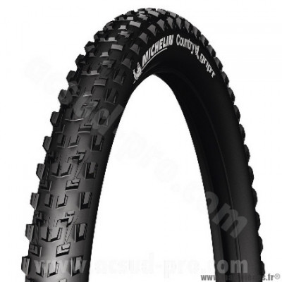 Pneu 27.5x2.10 marque Michelin country grip'r tubeless ready tringle souple (54-584)