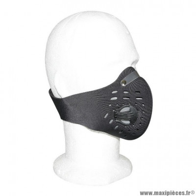 Masque anti-pollution-poussières newton neoprene-lycra couleur noir