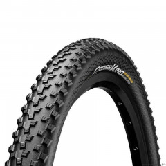 Pneu VTT 29x2.60 marque Continental cross king couleur noir tringle rigide flancs renforcés (65-622)