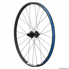 Roue VTT 29p Shimano mt501 boost disc centerlock arrière 12 vitesses noir pneu axe traversant 12-148 - largeur jante exterieur 29.6mm