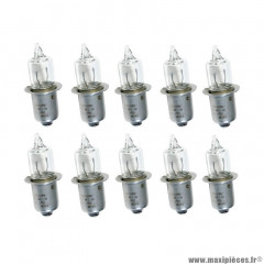 Ampoules x10 6 volts 2,4 watts halogène pour cubelight et vario marque Sigma - Accessoire Vélo