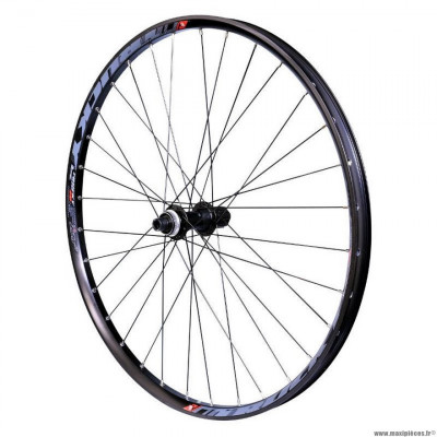 Roue VTT 27.5p plus trucky disc arrière noir moyeu centerlock mt400 11-10 vitesses pour axe traversant 12-148 pour pneu 27.5x2.50-3.00 Vélox