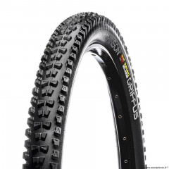 Pneu VTT 29x2.50 marque Hutchinson griffus couleur noir tringle souple tubetype-tubeless ready (57-622)