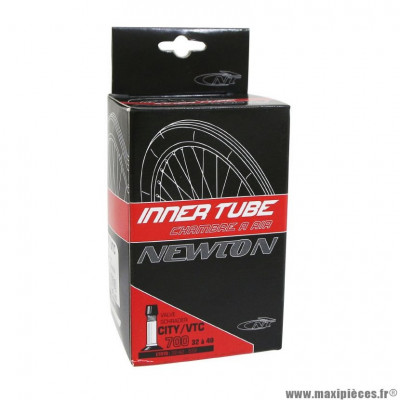 Chambre à air de vélo et de dimensions 700x35 valve standard marque Newton - Pièce Vélo