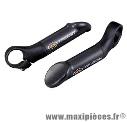 Embouts de guidon VTT bar-ends trigon carbone ergonomique - Accessoire Vélo Pas Cher