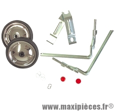 Stabilisateur enfant roues acier 12 pouces au 20 pouces (la paire) marque WTP - Accessoire vélo