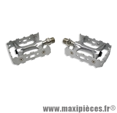 Pédales VTT corps alu/cage alu 240 grammes marque Leader - Pièce vélo