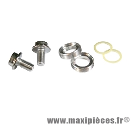 Vis de manivelle cr-mo avec extract - Accessoire Vélo Pas Cher