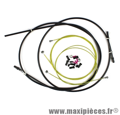 Transmission complète frein l'échappée + embout (gaine et cable) - Accessoire Vélo Pas Cher