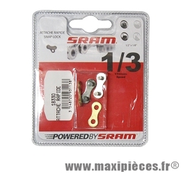 Attache rapide 1/3 vitesses (blister de 2) marque Sram - Matériel pour Vélo