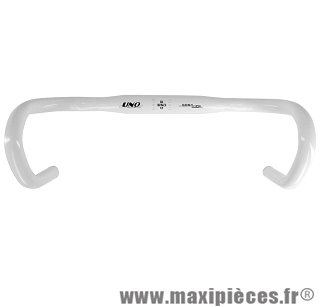 Cintre route uno alu blanc diamètre 31,8mm (taille 44) marque Leader - Pièce vélo