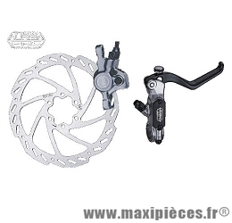 Frein disque hydraulique avant auriga pro diamètre 180mm blanc marque Tektro - Matériel pour Vélo