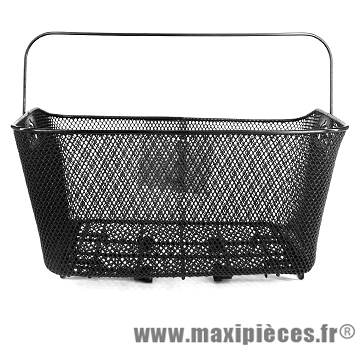 Panier arrière métallique fixation porte bagages marque Leader - Matériel pour Vélo
