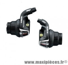 Manette revoshift 7v/3v (la paire) marque Shimano - Matériel pour Vélo * Déstockage !