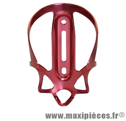Porte bidon alu anodise rouge marque Oktos - Accessoire vélo