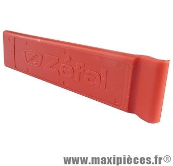 Démonte pneu vélo rouge (blister de 3) marque Zéfal - Accessoire vélo