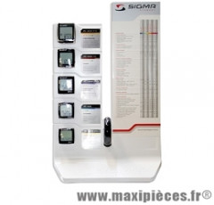 Demobox compteurs 2010 * marque Sigma - Accessoire vélo