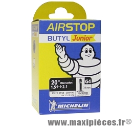 Chambre à air de 20 pouces/450 g4 standard marque Michelin - Pièce vélo