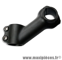Potence VTT ahead-set cq alu noire 40deg 11/8 l 90 cintre diamètre 25,4mm - Accessoire Vélo Pas Cher