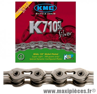 Chaîne de vélo BMX k710 sl kool séries 100m marque KMC - Matériel pour Vélo