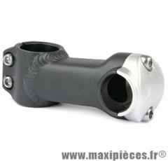 Potence ahead-set jd394 alu noire 7deg 1 pouce 1/8 l 80 cintre diamètre 25,4mm - Accessoire Vélo Pas Cher