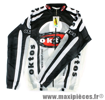 Blouson windtex hiver blanc xl marque Oktos- Equipement cycle