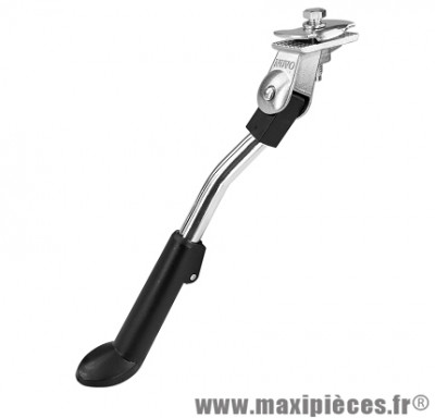 Béquille vélo alu réglable 24/26/28 pouces (ajustable sans outils) marque WTP - Matériel pour Vélo