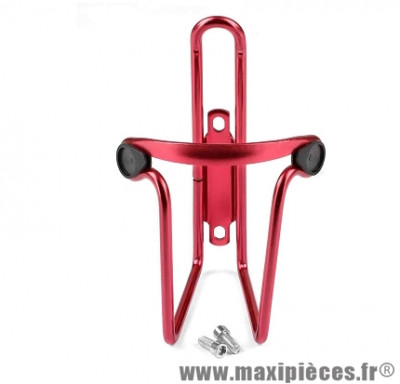Porte bidon alu rouge marque Leader - Accessoire vélo