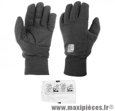 Gants de vélo hiver nylon/hipora - Accessoire Vélo Pas Cher