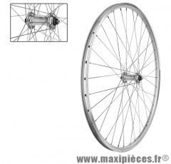 Roue avant 28 pouces VTC double paroi exe blocage marque Rovva