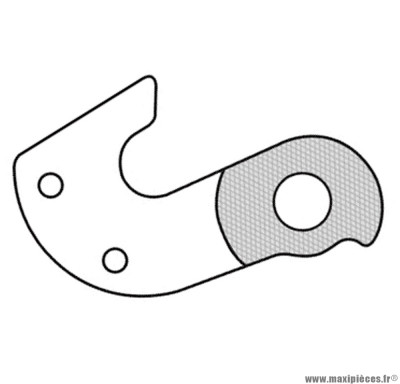 Patte de dérailleur ndeg 151 - Accessoire Vélo Pas Cher