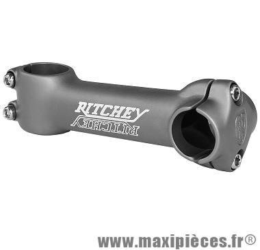 Potence VTT ahead-set 10° grise - Accessoire Vélo Pas Cher