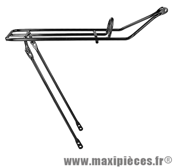 Porte bagage arrière 26 pouces pliant noir - Accessoire Vélo Pas Cher