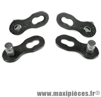 Attache rapide 5/6/7/8 vitesses compatible shimano (x2) marque KMC - Matériel pour Vélo