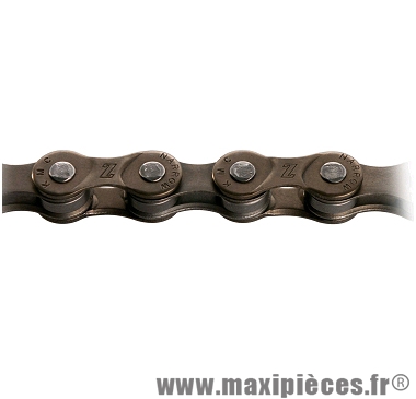 Chaîne de vélo à 5/6/7/8 vitesses z7 marron 116 maillons 1/2 x 3/32ème marque KMC - Matériel pour Vélo