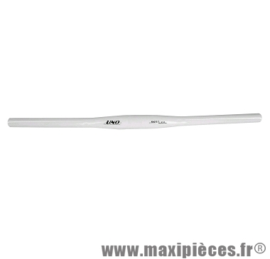 Cintre VTT uno alu blanc diamètre 31,8mm 600mm marque Leader - Pièce vélo