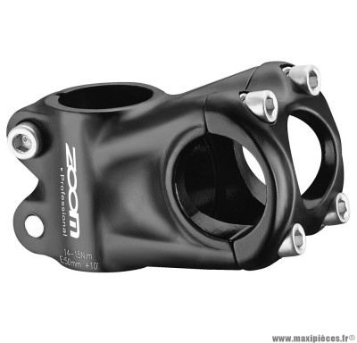 Potence VTT all-mountain enduro alu 1 pouce 1/8 longueur 50mm relevé de 10deg marque Zoom - Pièce vélo