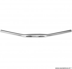 Cintre VTC alu diamètre 25,4mm largeur 660mm back sweep 27deg alu brillant marque Zoom - Pièce vélo
