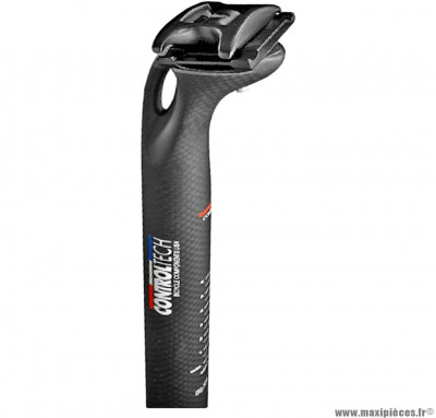 Tige de selle ipost carbone diamètre 27,2mm / 350mm monocoque marque Controltech - Pièce vélo